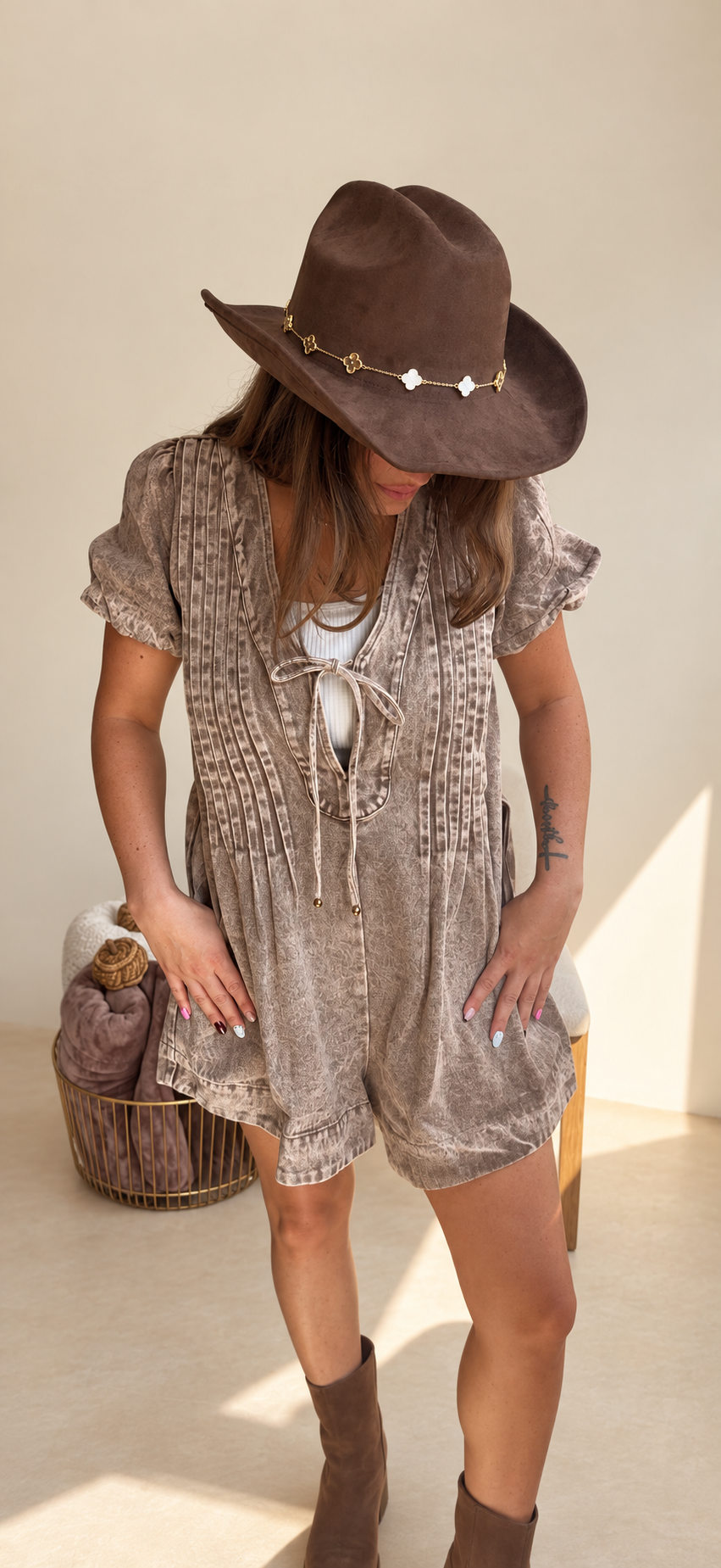 Desert Muse Utility Romper