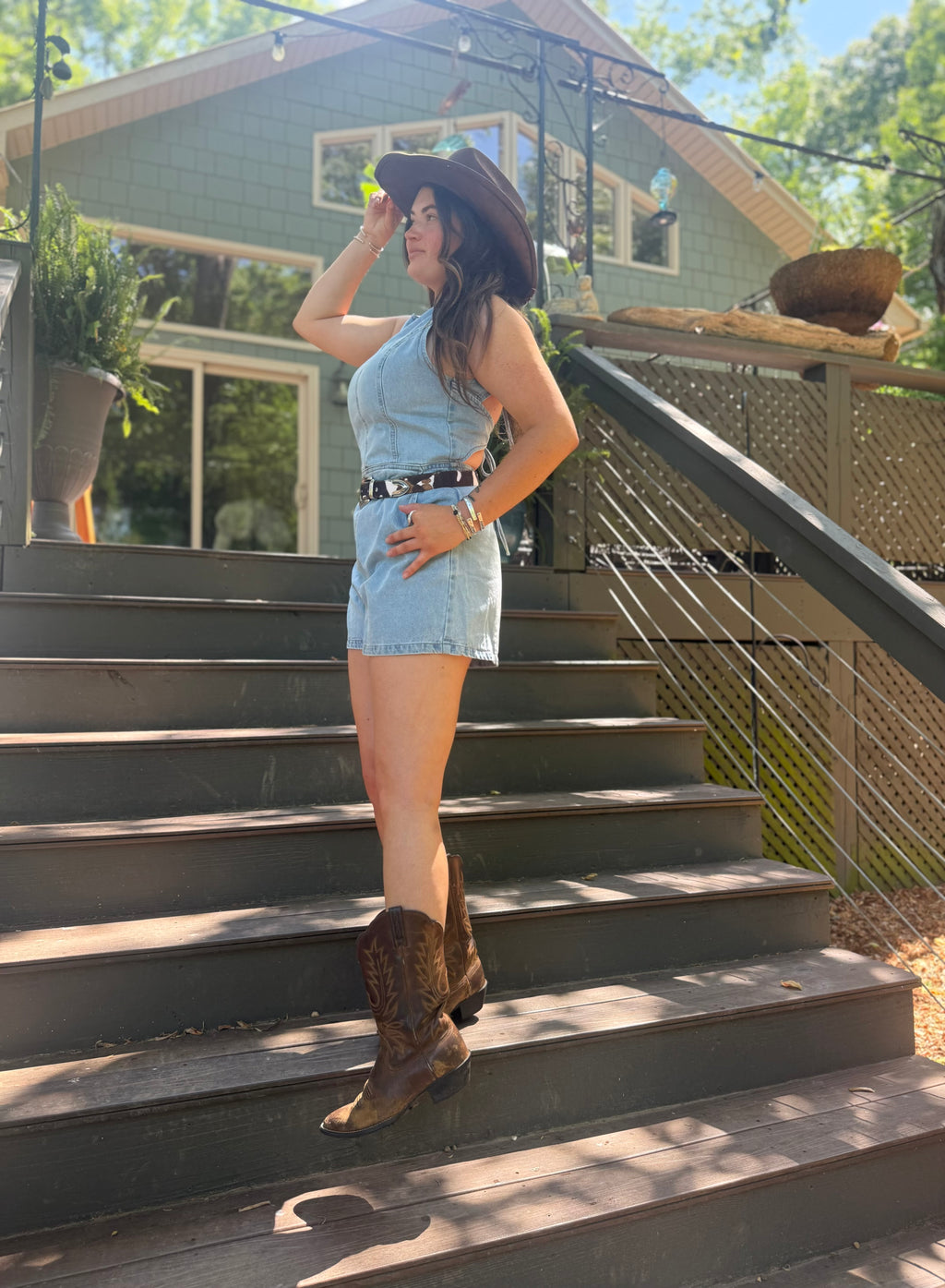 Lainey Denim Dress