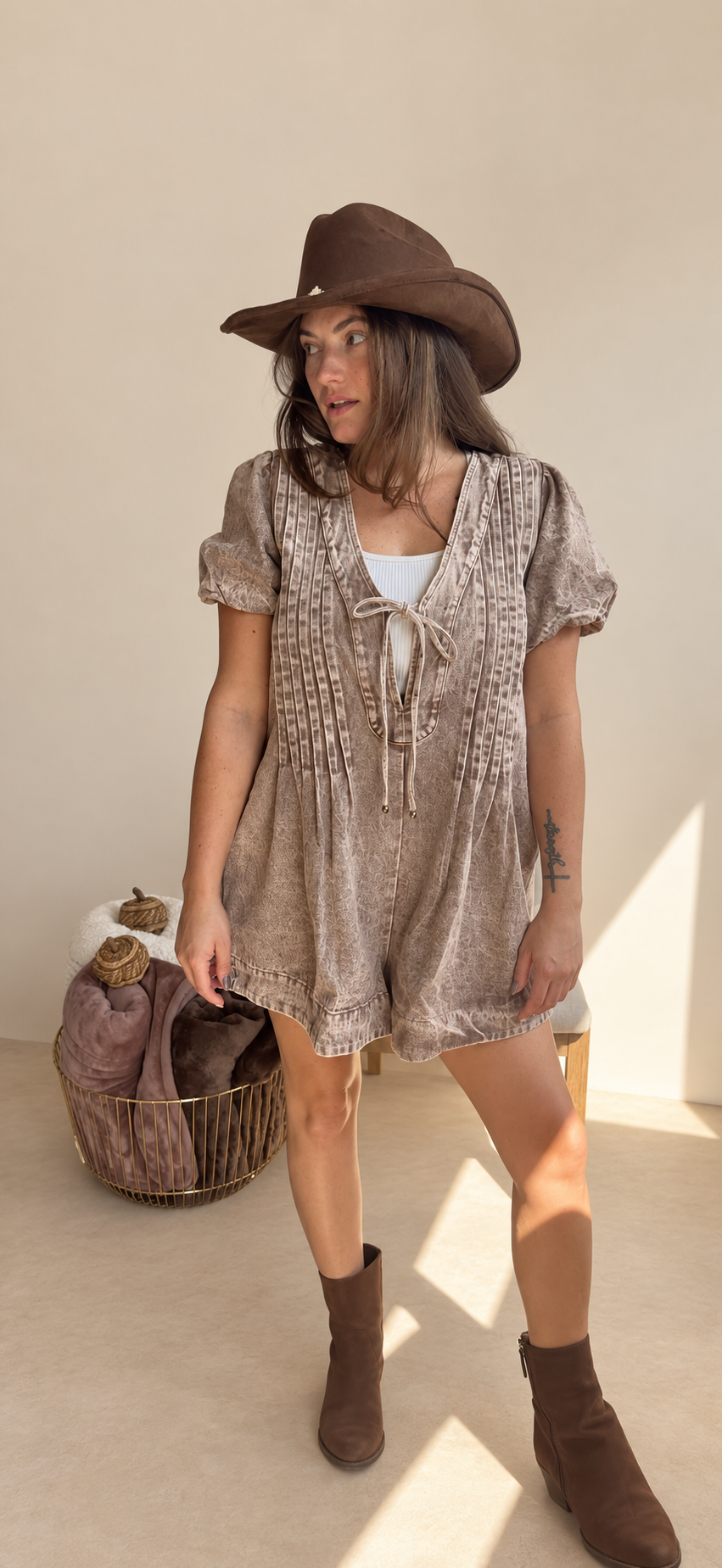Desert Muse Utility Romper
