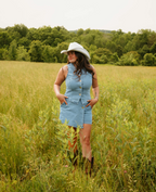 Wild West Denim Skort