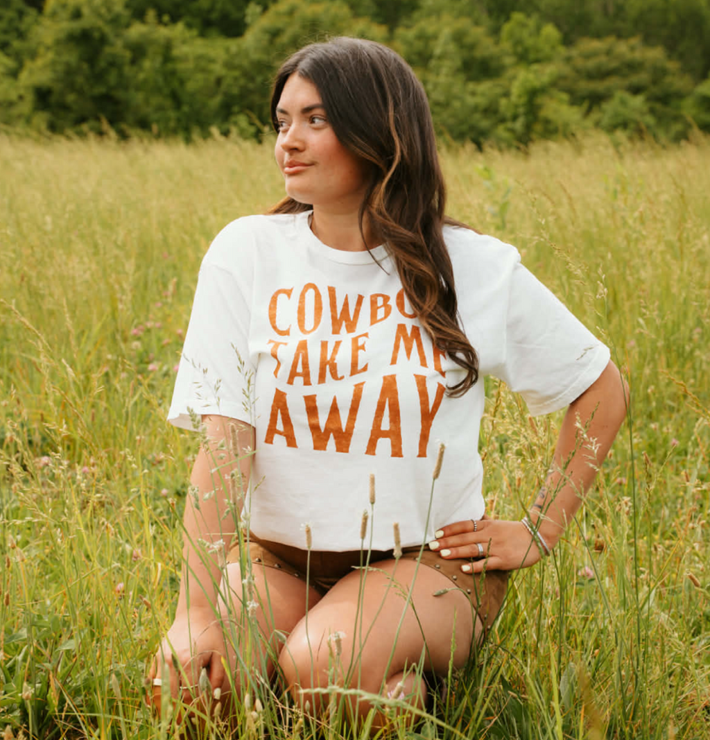 Cowboy Take Me Away Tee