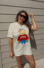 USA Teddy Bear Tee