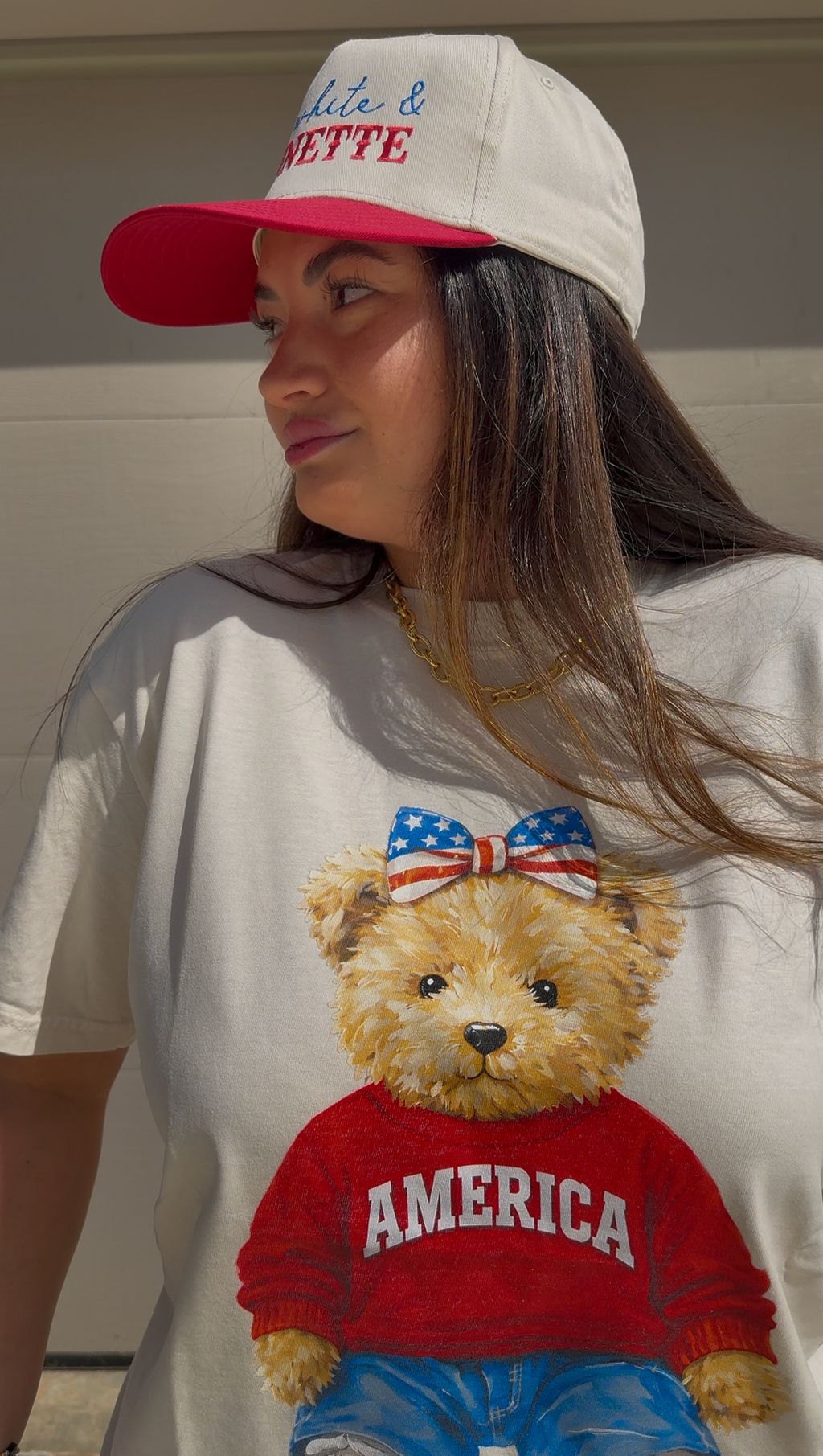 USA Teddy Bear Tee