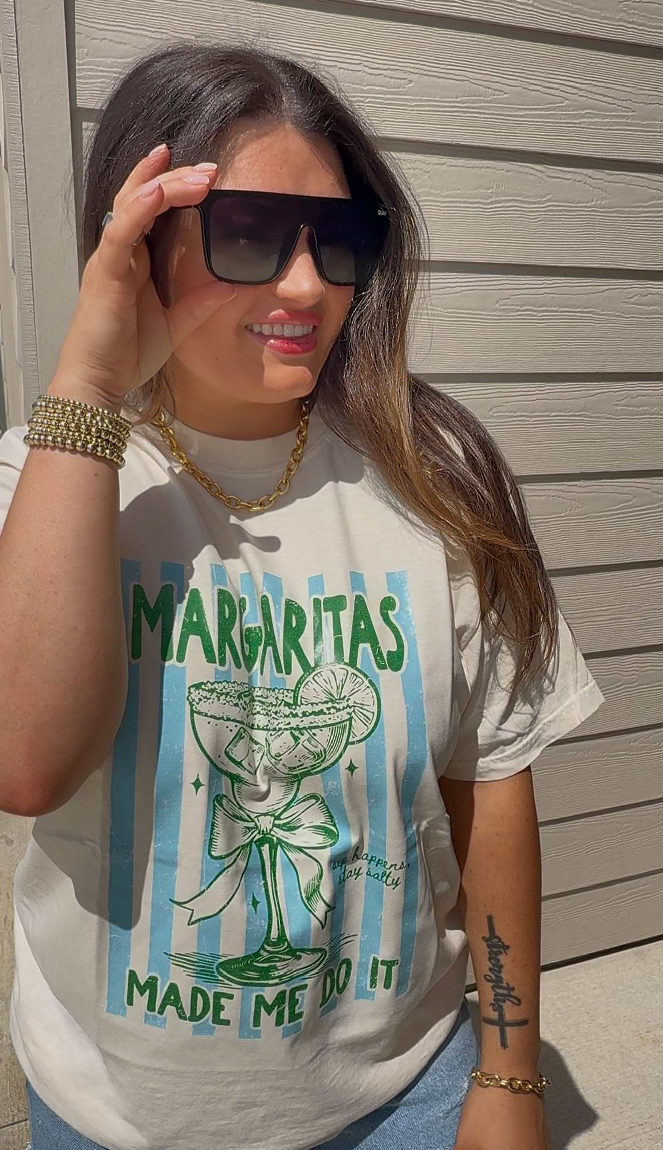 Margs Made Me Do It Tee