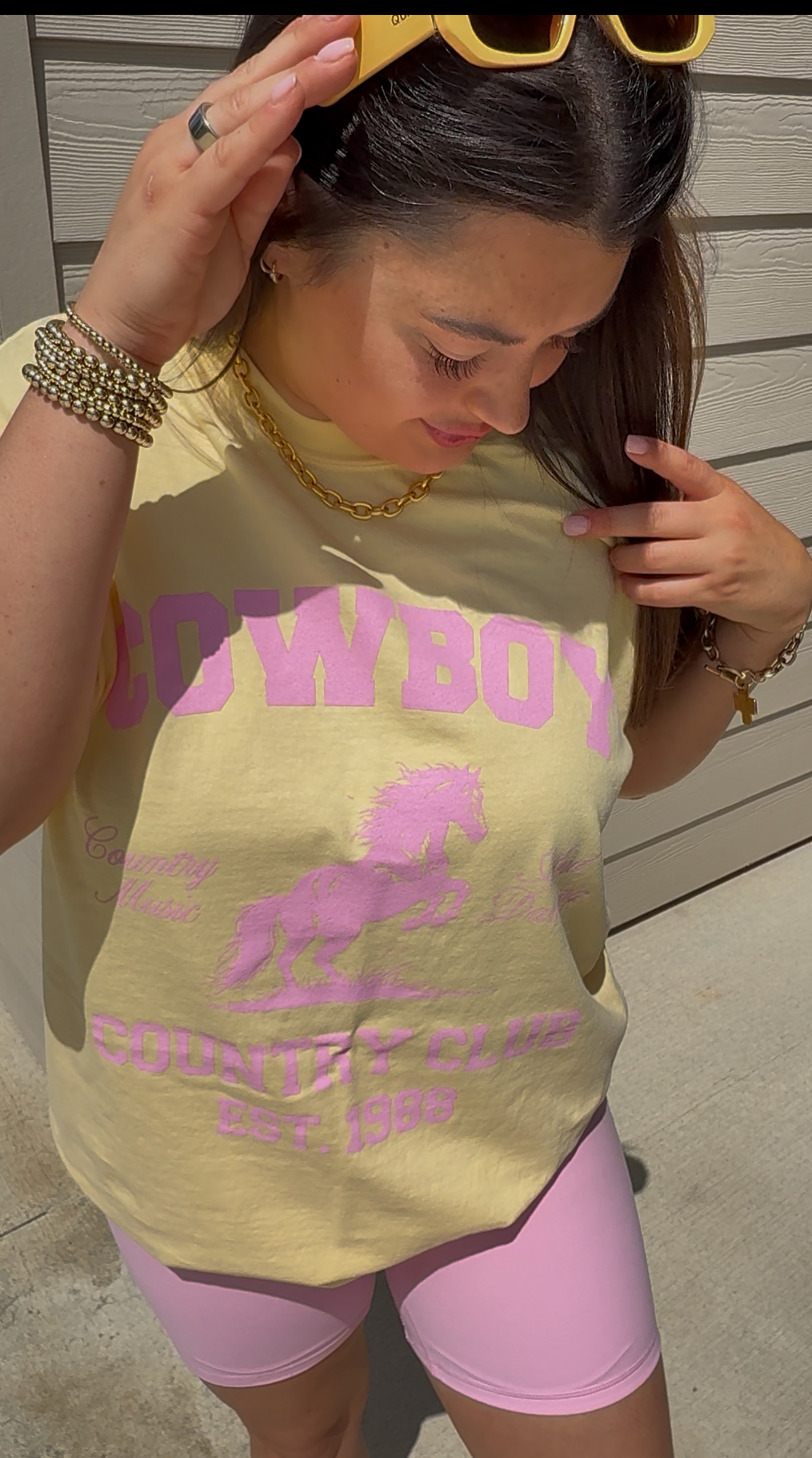 Cowboy Country Club Tee