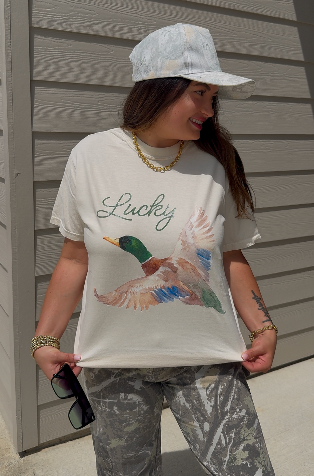 Lucky Duck Graphic Tee