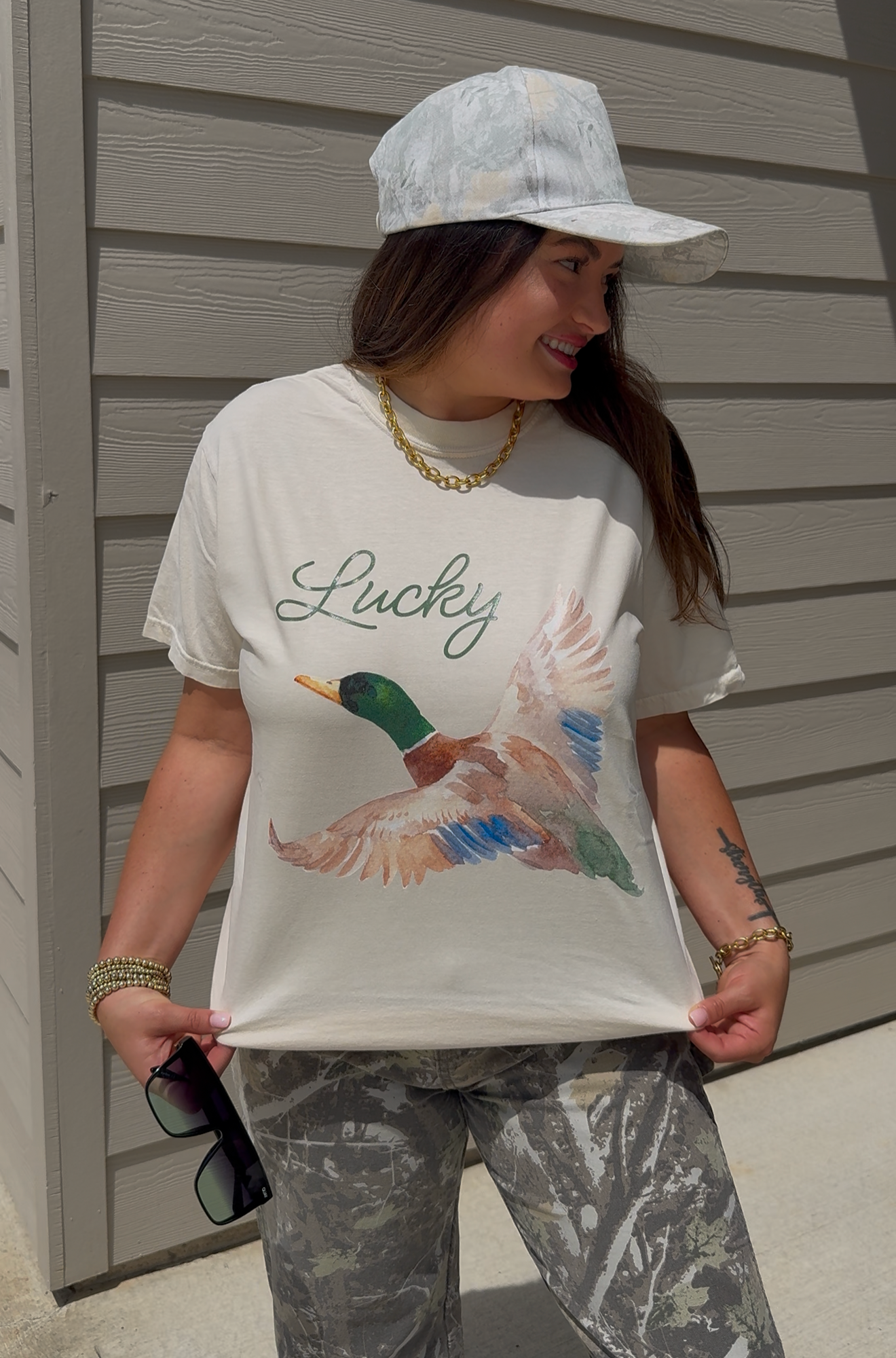 Lucky Duck Graphic Tee