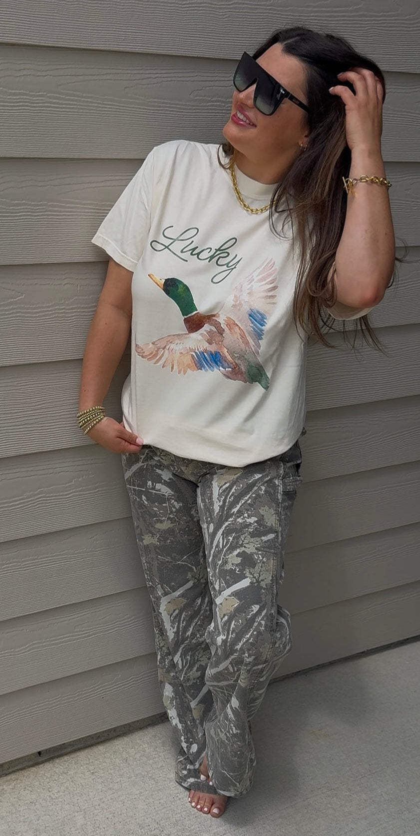 Lucky Duck Graphic Tee