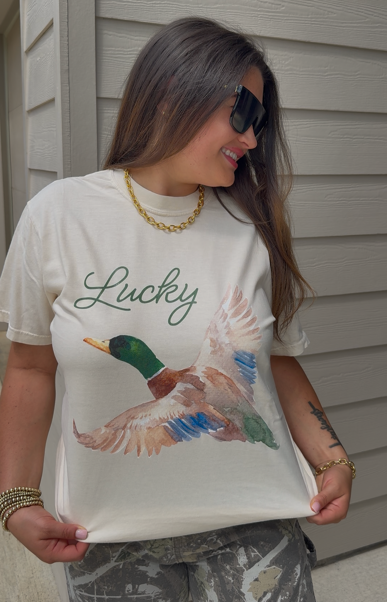 Lucky Duck Graphic Tee