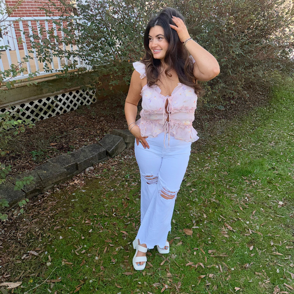 Blush Bloom Top