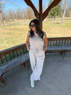 Sandy Cove Sleeveless Jumpsuit