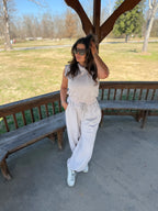 Sandy Cove Sleeveless Jumpsuit