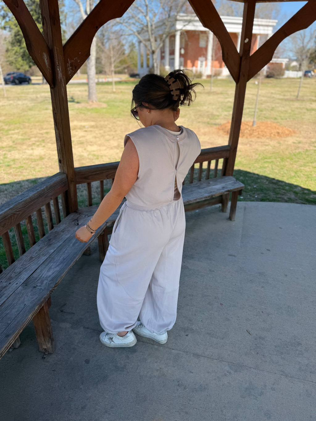 Sandy Cove Sleeveless Jumpsuit