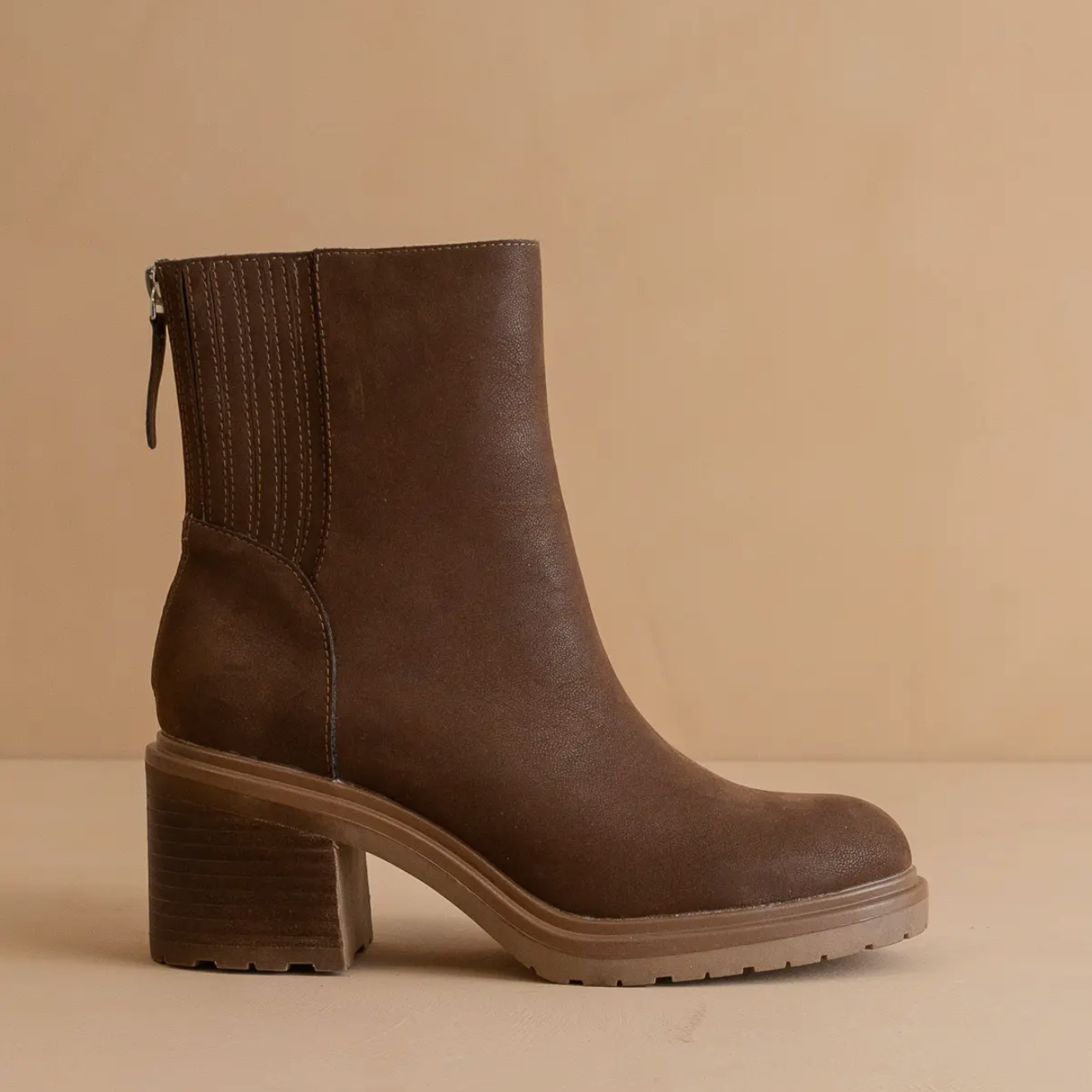 Coffee Chelsea Bootie