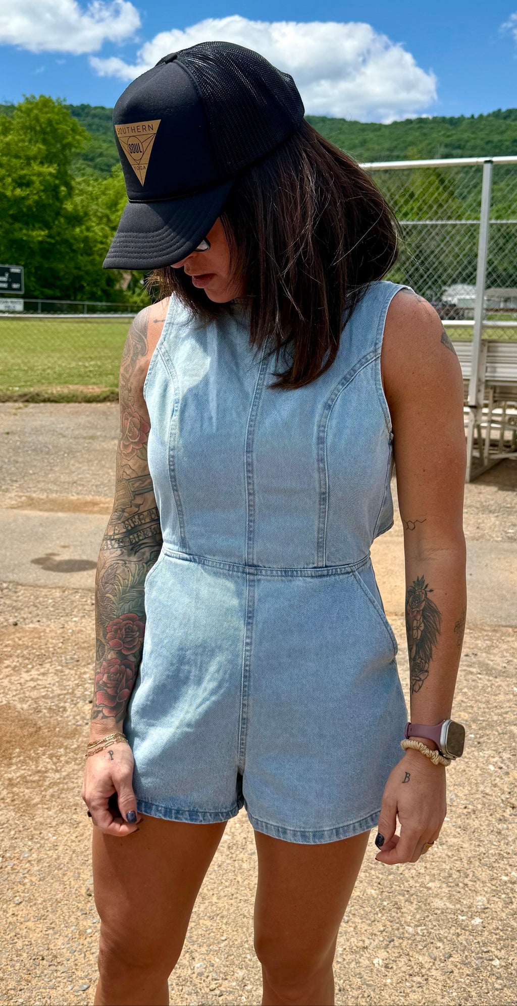 Lainey Denim Dress