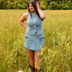 Wild West Denim Skort
